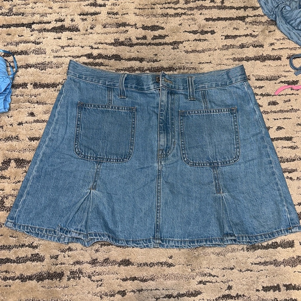 Madewell Jean Skirt